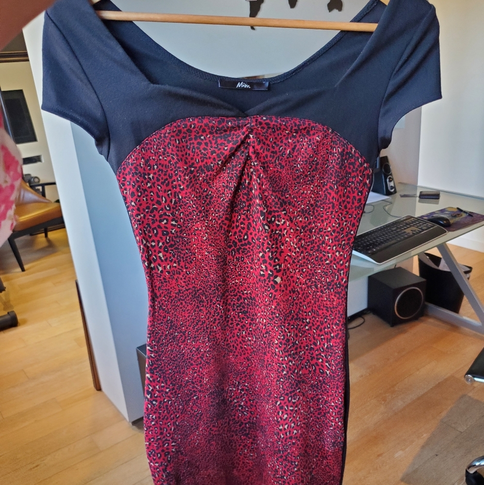 Beautiful night out animal print dress